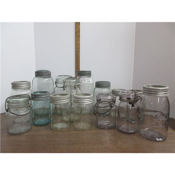 Lot of Sealer Jars