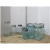 Image 1 : Lot of Sealer Jars (bluish in Color)