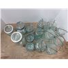 Image 4 : Lot of Sealer Jars (bluish in Color)