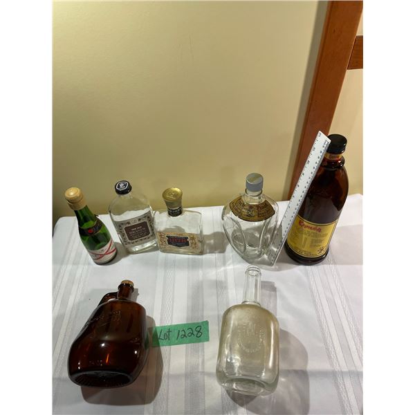 Glass Liquor Misc. Bottles