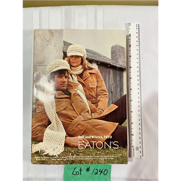 Eaton's Cataloque Fall and Winter 1970