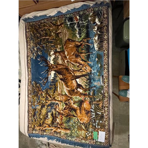 Wood Land Wall Hanging with Deer