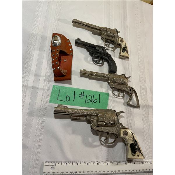 Toy guns and and Metal Holster