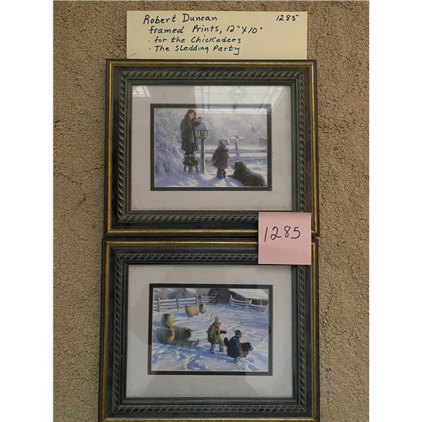 Robert Duncan Winter Scene Prints.