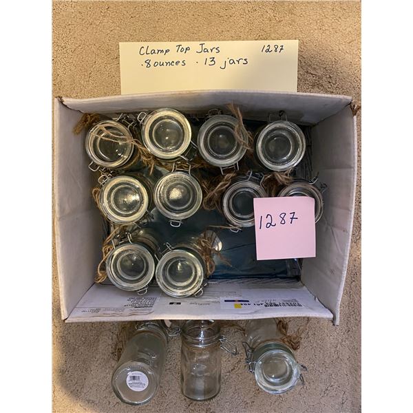Clamp Top Jars
