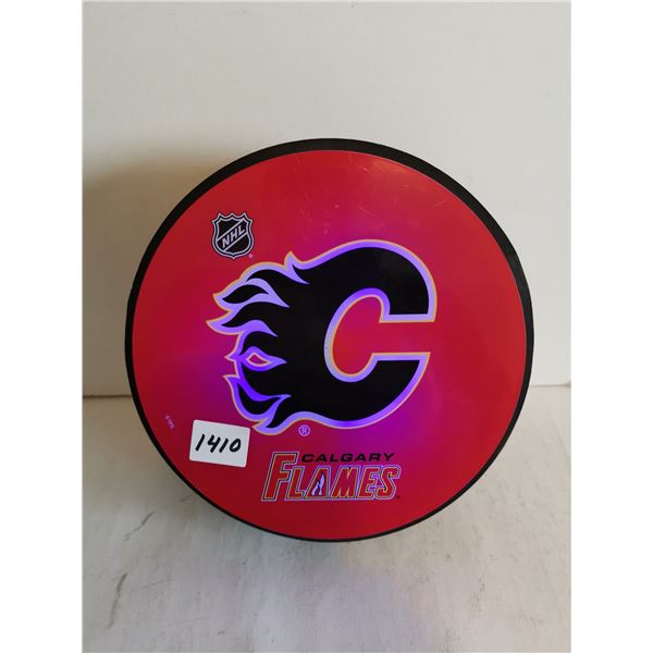 Calgary Flames Light Up sigh 7"