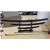 Image 1 : ornametal Samurai sword set 40", 31", 21"