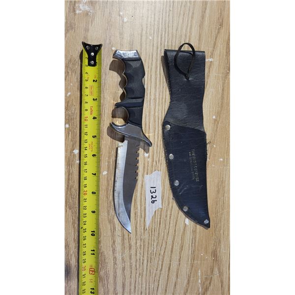 best defense hunting knife 10.5" with case