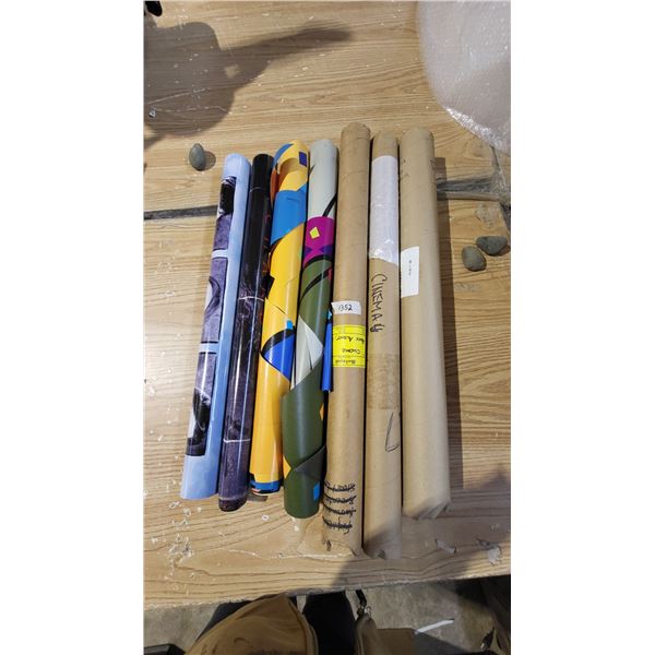 long flag style baners and others