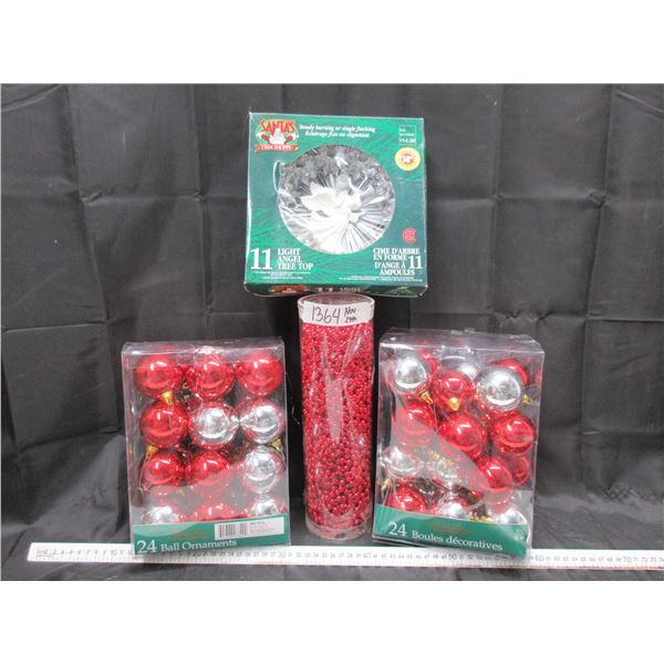 lot of Christmas Decorations