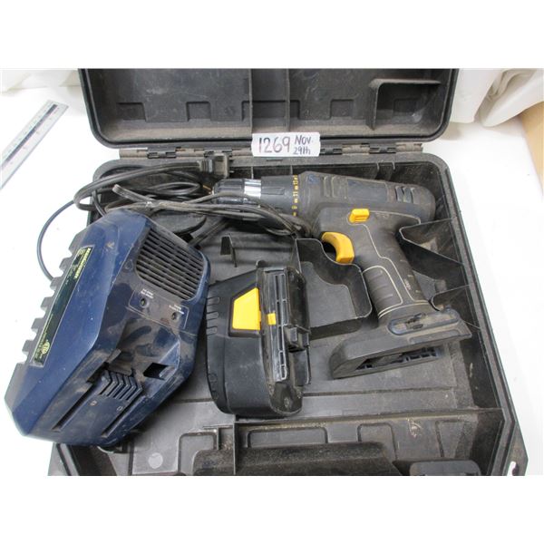 Cordless Drill with Battery and Charger- (untested)