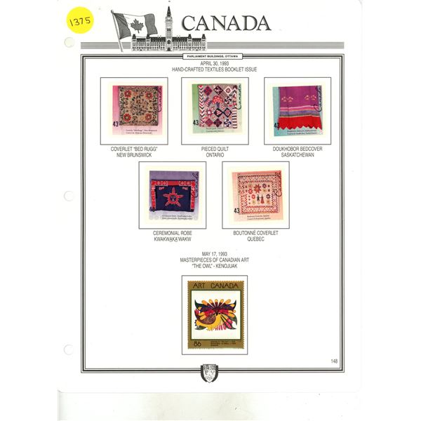 Four Page of High Grade Stamps.