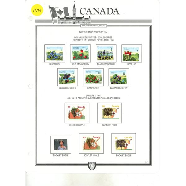 Four Page of High Grade Stamps.