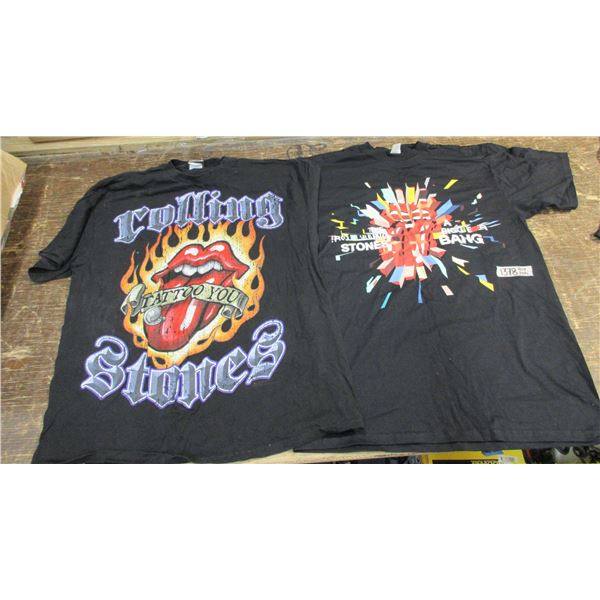 2 Rolling Stones tshirt (size XL & L)