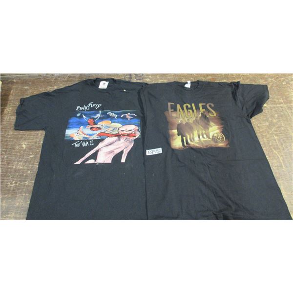 1 Pink Floyd Printed Tshirt & Eagles (size Large)