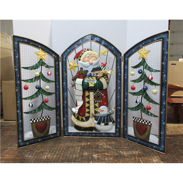 Santa FirePlace Screen