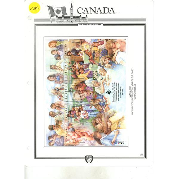 Four Page of High Grade Stamps.