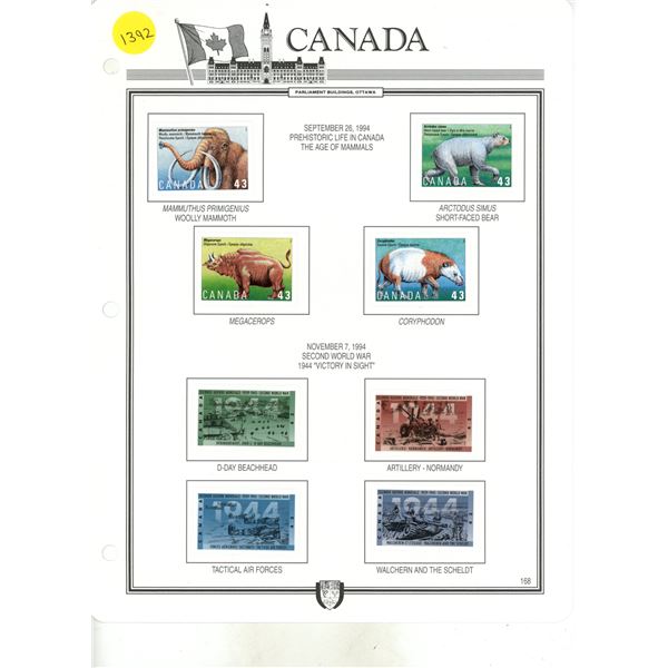 Four Page of High Grade Stamps.