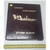 Image 1 : Canada Parliament Stamp Album.
