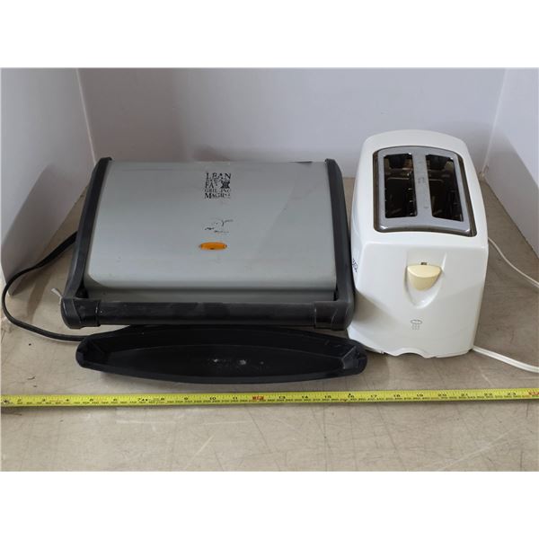 Panini grill and taoster with drip tray- untested