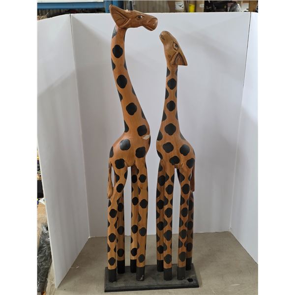 Giraffe statue- 38"H
