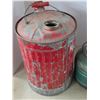 Image 3 : Vintage gas can and insulated water jug