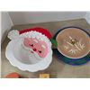 Image 3 : christmas lot of misc items- decorative post
