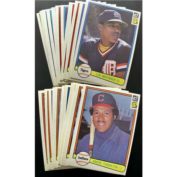 1982 DONRUSS BASEBALL COLLECTION - 25 CARDS