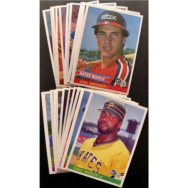 1984 DONRUSS BASEBALL COLLECTION - 25 CARDS