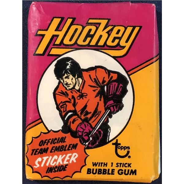 1973-74 TOPPS HOCKEY WAX PACK
