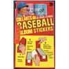 Image 1 : 1982 O-PEE-CHEE BASEBALL STICKERS - SEALED BOX