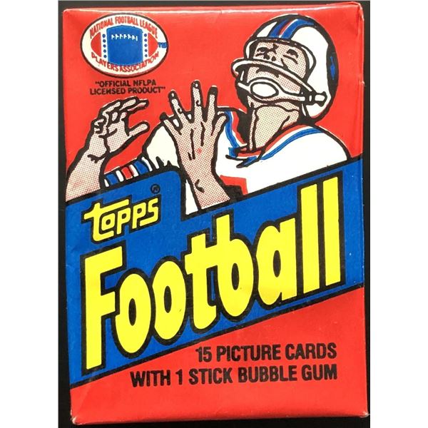 1982 TOPPS NFL WAX PACK