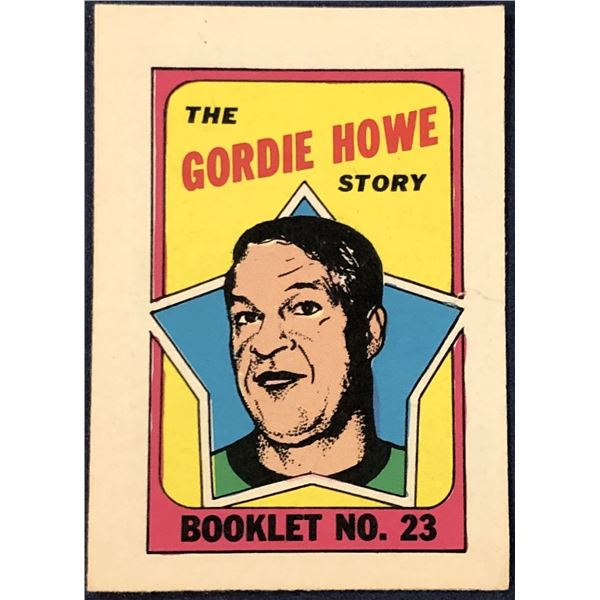1971-72 O-PEE-CHEE GORDIE HOWE (HOF)
