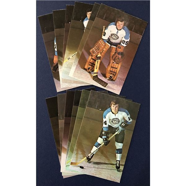 1972 PITTSBURGH PENGUINS J.D. McCARTHY POSTCARD SET (12)
