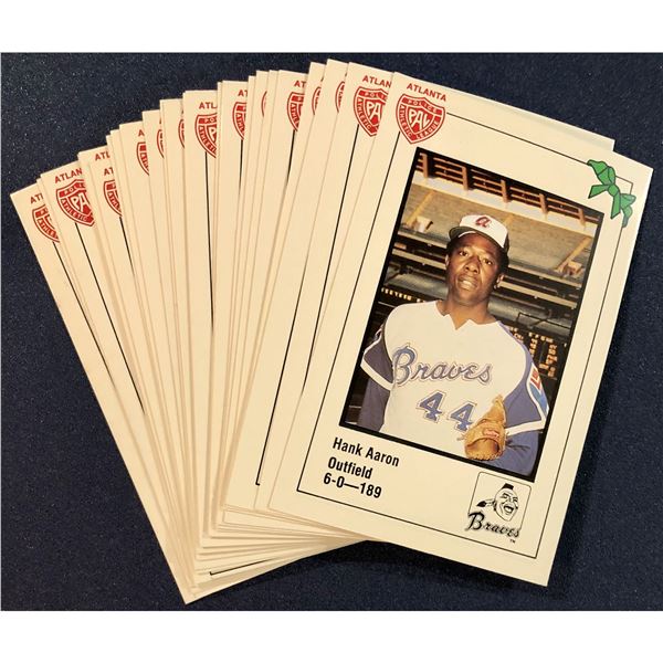 1981 HOSTESS ATLANTA BRAVES POLICE SET