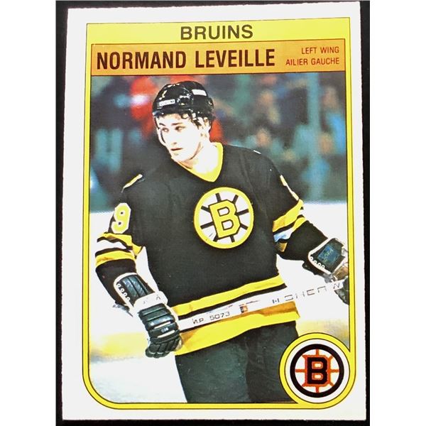 1982-83 O-PEE-CHEE NORMAND LEVEILLE ROOKIE CARD