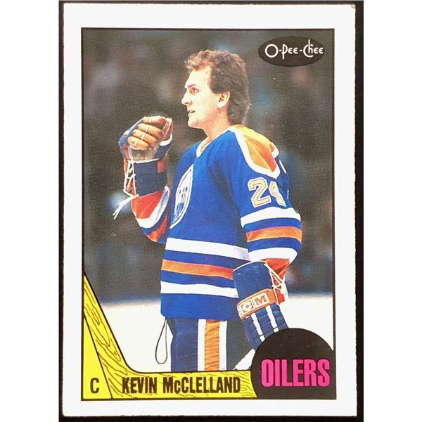 1987-88 O-PEE-CHEE KEVIN McCLELLAND