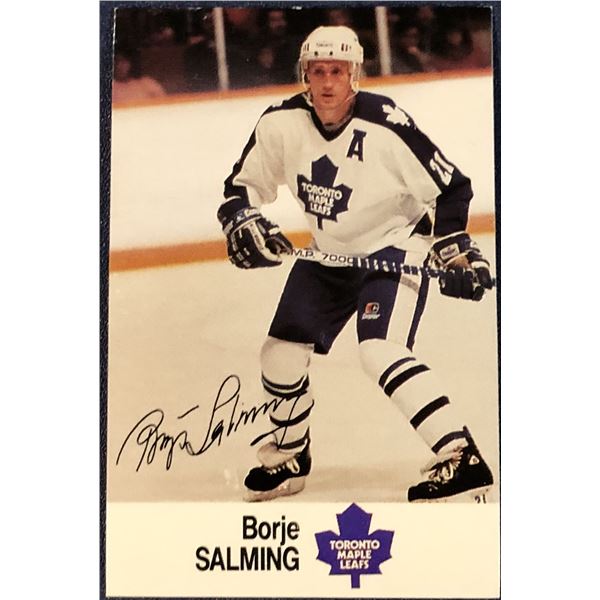 1988-89 ESSO ALL STARS BORJE SALMING (HOF)