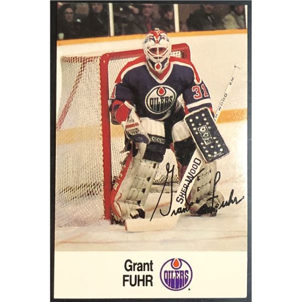 1988-89 ESSO ALL STARS GRANT FUHR (HOF)