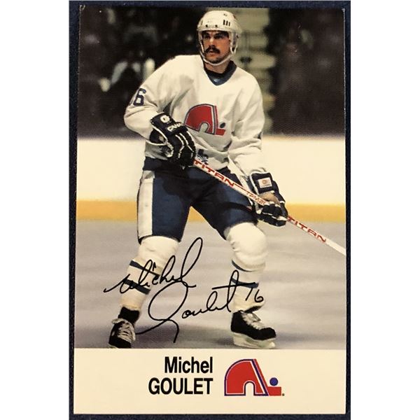 1988-89 ESSO ALL STARS MICHEL GOULET (HOF)