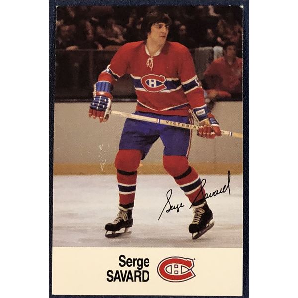 1988-89 ESSO ALL STARS SERGE SAVARD (HOF)