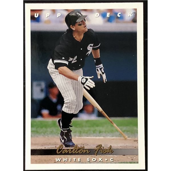 1993 UPPER DECK CARLTON FISK (HOF)