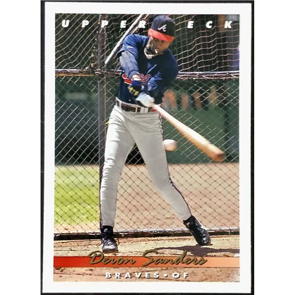 1993 UPPER DECK DEION SANDERS