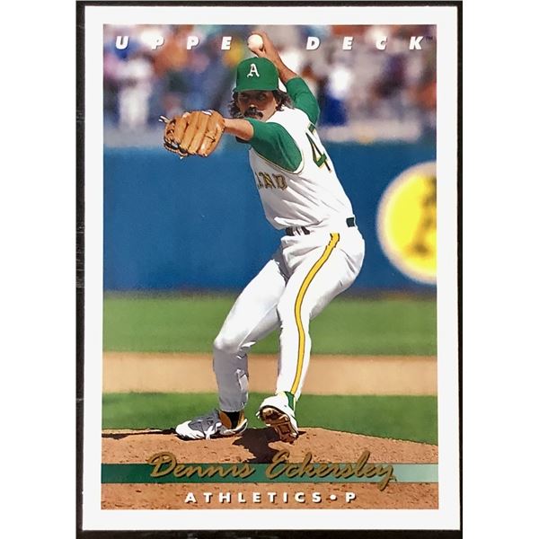 1993 UPPER DECK DENNIS ECKERSLEY (HOF)