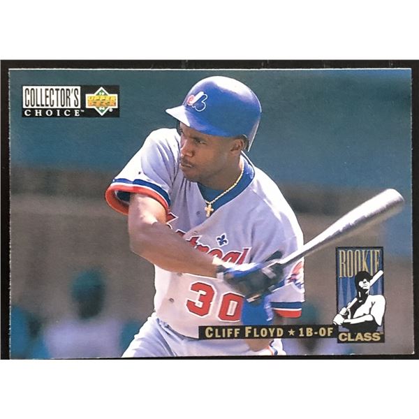 1994 UPPER DECK CLIFF FLOYD ROOKIE CARD