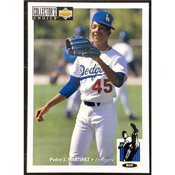 1994 UPPER DECK PEDRO MARTINEZ (HOF) ROOKIE CARD