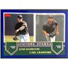 Image 1 : 2003 TOPPS JOSH HAMILTON / CARL CRAWFORD ROOKIE CARD