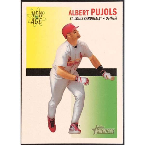 2004 TOPPS HERITAGE ALBERT PUJOLS