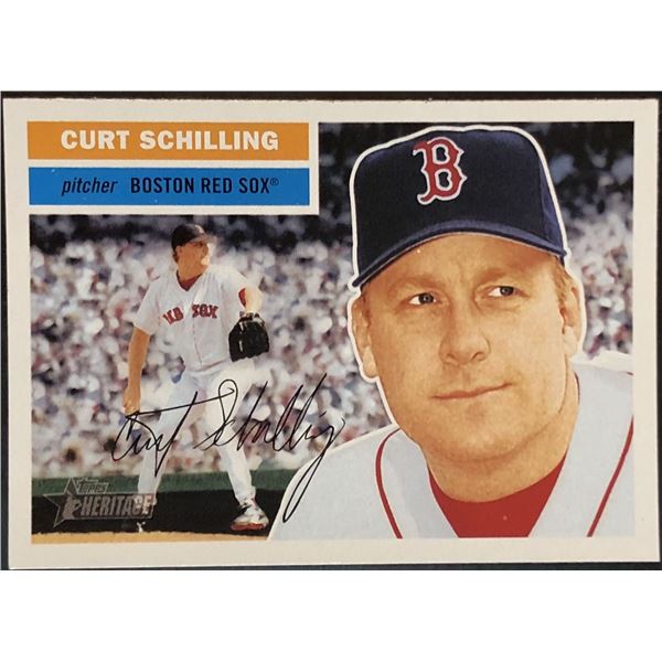 2005 TOPPS HERITAGE CURT SCHILLING