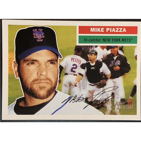 2005 TOPPS HERITAGE MIKE PIAZZA (HOF)
